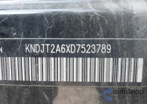 2013 Kia Soul + из США, поврежденный, VIN KNDJT2A6XD7523789